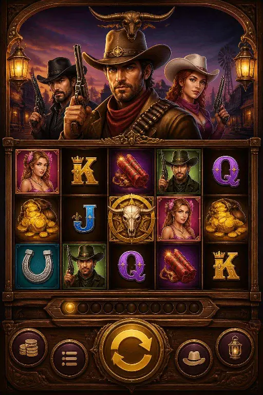 WildWestGoldMegaways — скриншот 1